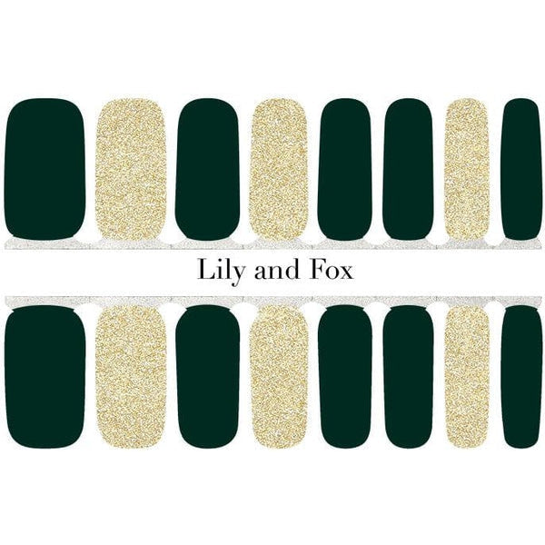 Lily and Fox - Nail Wrap - Gold Dust - Nail Wrap - Nail Polish at Beyond Polish