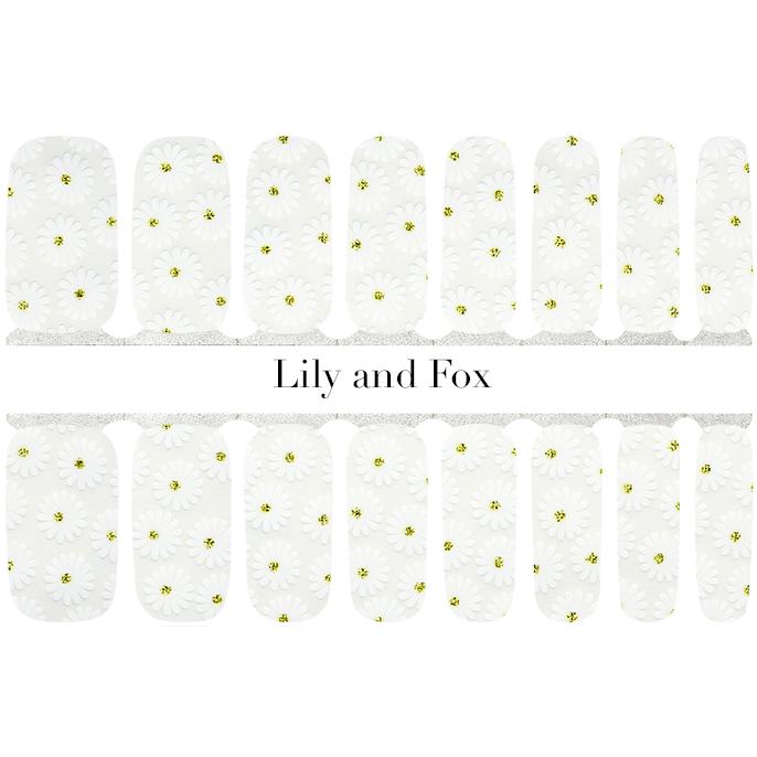 Lily and Fox - Nail Wrap - Daisy Chain Dreaming (Transparent) - Nail Wrap - Nail Polish at Beyond Polish