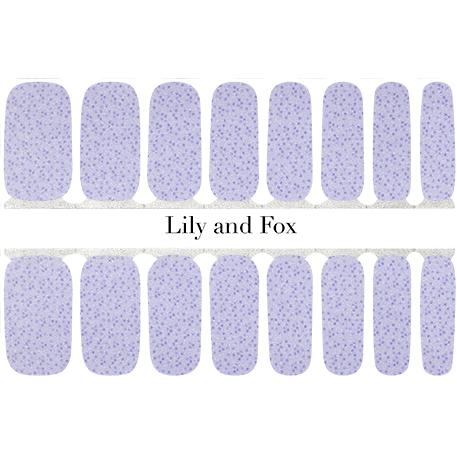 Lily and Fox - Nail Wrap - Blue Satin - Nail Wrap - Nail Polish at Beyond Polish