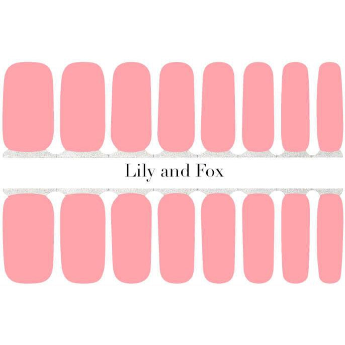 Lily and Fox - Nail Wrap - Techno Pink - Nail Wrap - Nail Polish at Beyond Polish