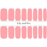 Lily and Fox - Nail Wrap - Techno Pink - Nail Wrap - Nail Polish at Beyond Polish