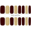 Lily And Fox - Nail Wrap - Black Gold - Nail Wrap - Nail Polish at Beyond Polish