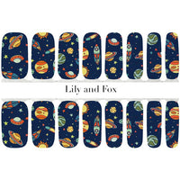 Lily And Fox - Nail Wrap - Astro Girl - Nail Wrap - Nail Polish at Beyond Polish