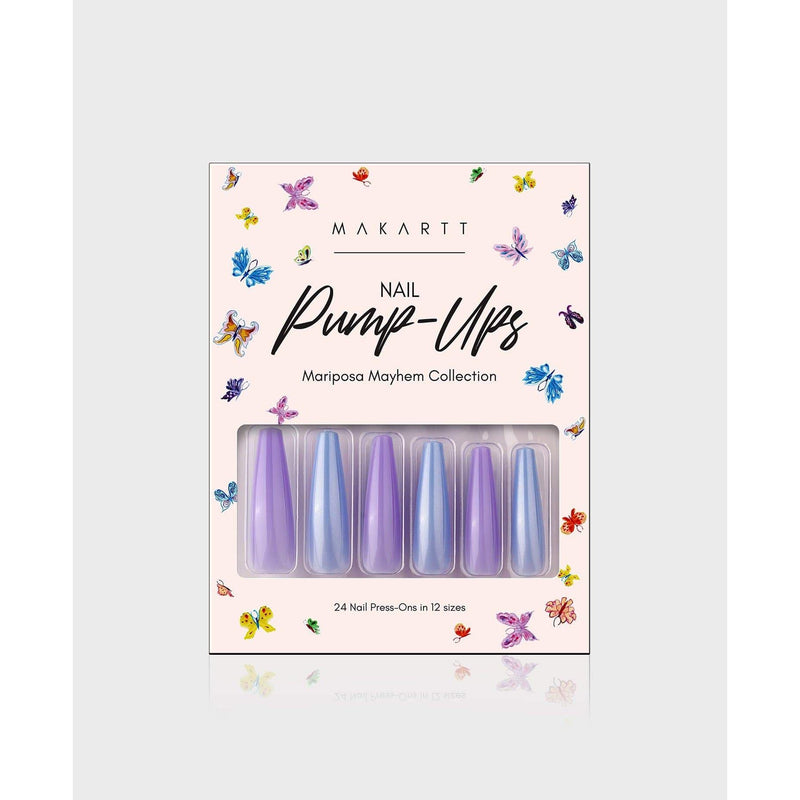 Makartt - Press-Ons - Mariposa Mayhem - Nail Extensions - Nail Polish at Beyond Polish