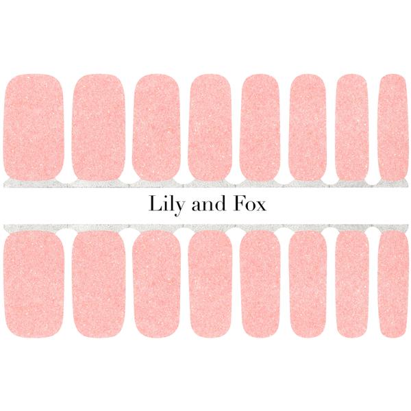 Lily and Fox - Nail Wrap - Something Peachy - Nail Wrap - Nail Polish at Beyond Polish