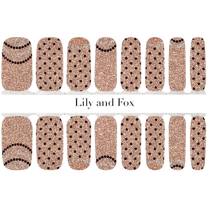 Lily And Fox - Nail Wrap - Tea With The Queen - Nail Wrap - Nail Polish at Beyond Polish