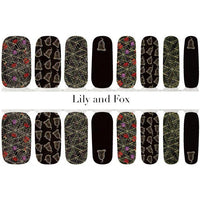 Lily And Fox - Nail Wrap - On The Web (Glow) - Nail Wrap - Nail Polish at Beyond Polish