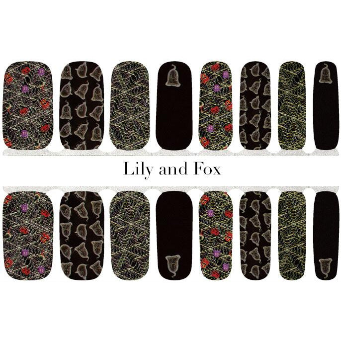 Lily And Fox - Nail Wrap - On The Web (Glow) - Nail Wrap - Nail Polish at Beyond Polish