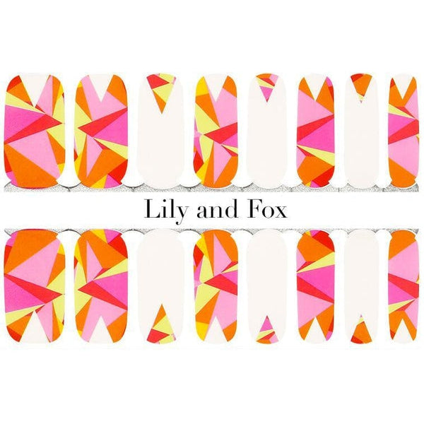 Lily and Fox - Nail Wrap - Candy Shards - Nail Wrap - Nail Polish at Beyond Polish