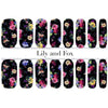 Lily And Fox - Nail Wrap - Night Garden - Nail Wrap - Nail Polish at Beyond Polish