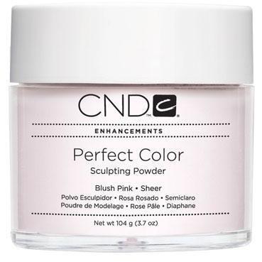 CND - Perfect Color Powder - Blush Pink - Sheer 3.7 oz - Acrylic - Nail Polish at Beyond Polish