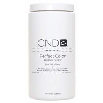 CND - Perfect Color Powder - Pure Pink - Sheer 32 oz - Acrylic - Nail Polish at Beyond Polish