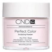 CND - Perfect Color Powder - Pure Pink - Sheer 3.7 oz - Acrylic - Nail Polish at Beyond Polish