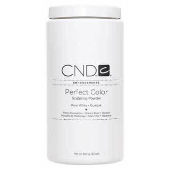CND - Perfect Color Powder - Pure White - Opaque 32 oz - Acrylic - Nail Polish at Beyond Polish