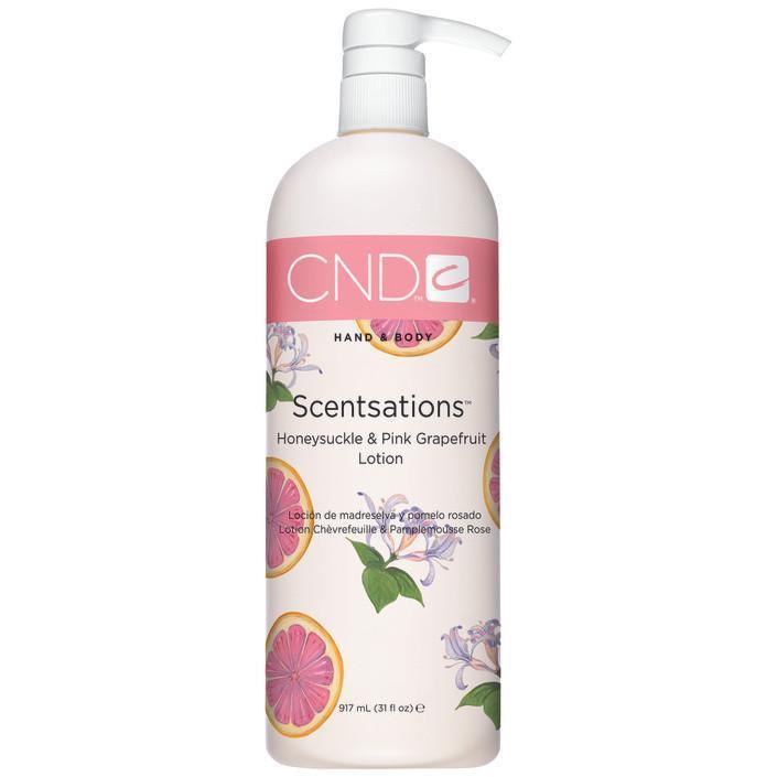 CND - Scentsation Honeysuckle & Pink Grapefruit Lotion 31 fl oz - Body & Skin - Nail Polish at Beyond Polish