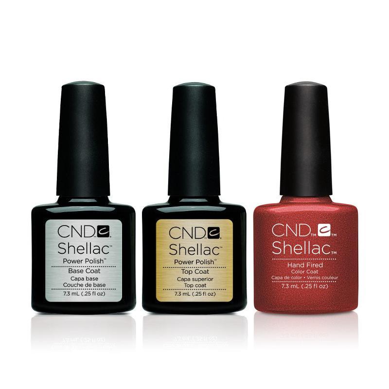 CND - Shellac Combo - Base, Top & Hand Fired - Gel Polish - Nail Polish at Beyond Polish