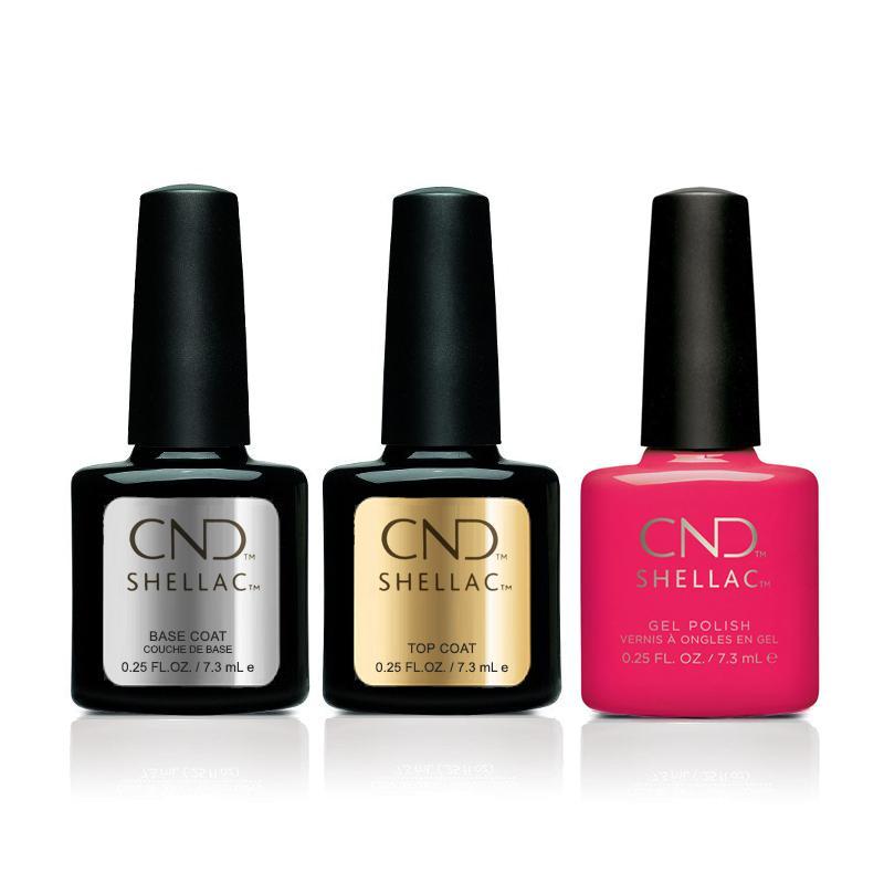 CND - Shellac Combo - Base, Top & Offbeat - Gel Polish - Nail Polish at Beyond Polish