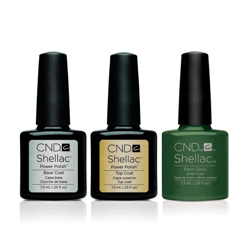 CND - Shellac Combo - Base, Top & Palm Deco - Gel Polish - Nail Polish at Beyond Polish
