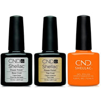 CND - Shellac Combo - Base, Top & Popsicle Picnic - Gel Polish - Nail Polish at Beyond Polish