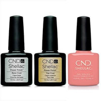 CND - Shellac Combo - Base, Top & Rule Breaker - Gel Polish - Nail Polish at Beyond Polish