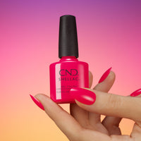 CND - Shellac Combo - Base, Top & Sangria at Sunset - Gel Polish - Nail Polish at Beyond Polish
