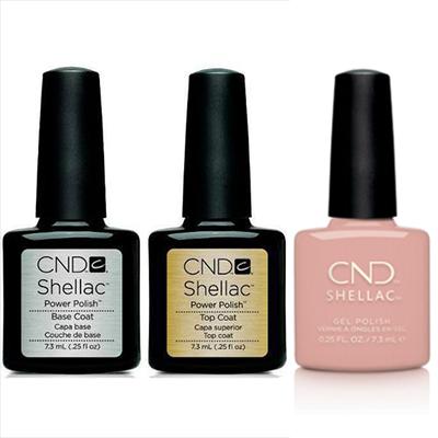 CND - Shellac Combo - Base, Top & Self-Lover - Gel Polish - Nail Polish at Beyond Polish