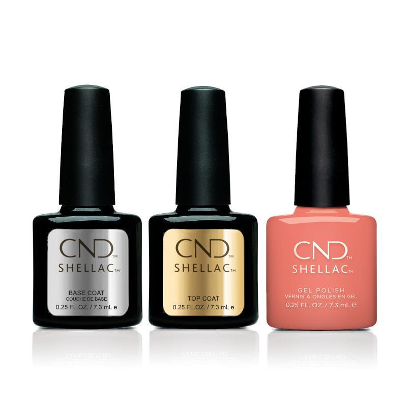 CND - Shellac Combo - Base, Top & Spear - Gel & Lacquer Polish - Nail Polish at Beyond Polish