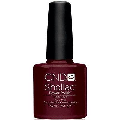 CND - Shellac Dark Lava (0.25 oz) - Gel Polish - Nail Polish at Beyond Polish