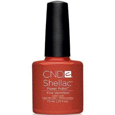 CND - Shellac Fine Vermilion (0.25 oz) - Gel Polish - Nail Polish at Beyond Polish
