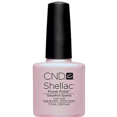 CND - Shellac Grapefruit Sparkle (0.25 oz) - Gel Polish - Nail Polish at Beyond Polish