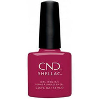 CND - Shellac How Merlot (0.25 oz) - Gel Polish - Nail Polish at Beyond Polish