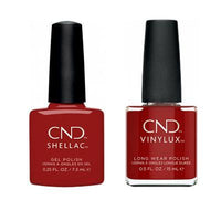 CND - Shellac & Vinylux Combo - Bordeaux Babe - Gel & Lacquer Polish - Nail Polish at Beyond Polish