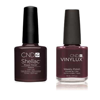 CND - Shellac & Vinylux Combo - Fedora - Gel & Lacquer Polish - Nail Polish at Beyond Polish