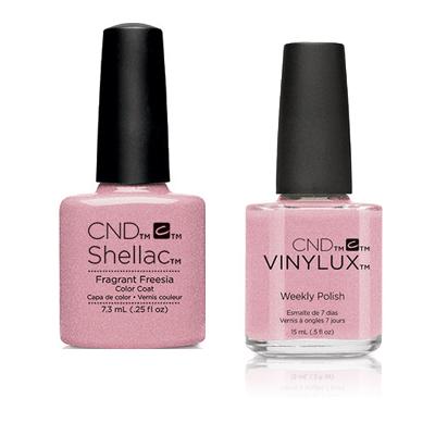 CND - Shellac & Vinylux Combo - Fragrant Freesia - Gel & Lacquer Polish - Nail Polish at Beyond Polish