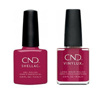 CND - Shellac & Vinylux Combo - How Merlot - Gel & Lacquer Polish - Nail Polish at Beyond Polish