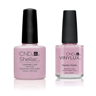 CND - Shellac & Vinylux Combo - Lavender Lace - Gel & Lacquer Polish - Nail Polish at Beyond Polish