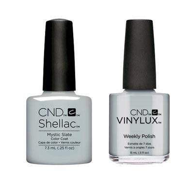 CND - Shellac & Vinylux Combo - Mystic Slate - Gel & Lacquer Polish - Nail Polish at Beyond Polish