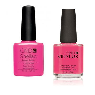 CND - Shellac & Vinylux Combo - Pink Bikini - Gel & Lacquer Polish - Nail Polish at Beyond Polish