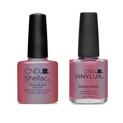 CND - Shellac & Vinylux Combo - Platina Buckle - Gel & Lacquer Polish - Nail Polish at Beyond Polish