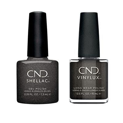 CND - Shellac & Vinylux Combo - Powerful Hematite - Gel & Lacquer Polish - Nail Polish at Beyond Polish