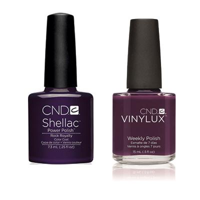 CND - Shellac & Vinylux Combo - Rock Royalty - Gel & Lacquer Polish - Nail Polish at Beyond Polish
