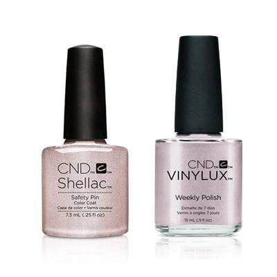 CND - Shellac & Vinylux Combo - Safety Pin - Gel & Lacquer Polish - Nail Polish at Beyond Polish