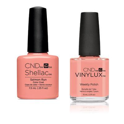 CND - Shellac & Vinylux Combo - Salmon Run - Gel & Lacquer Polish - Nail Polish at Beyond Polish