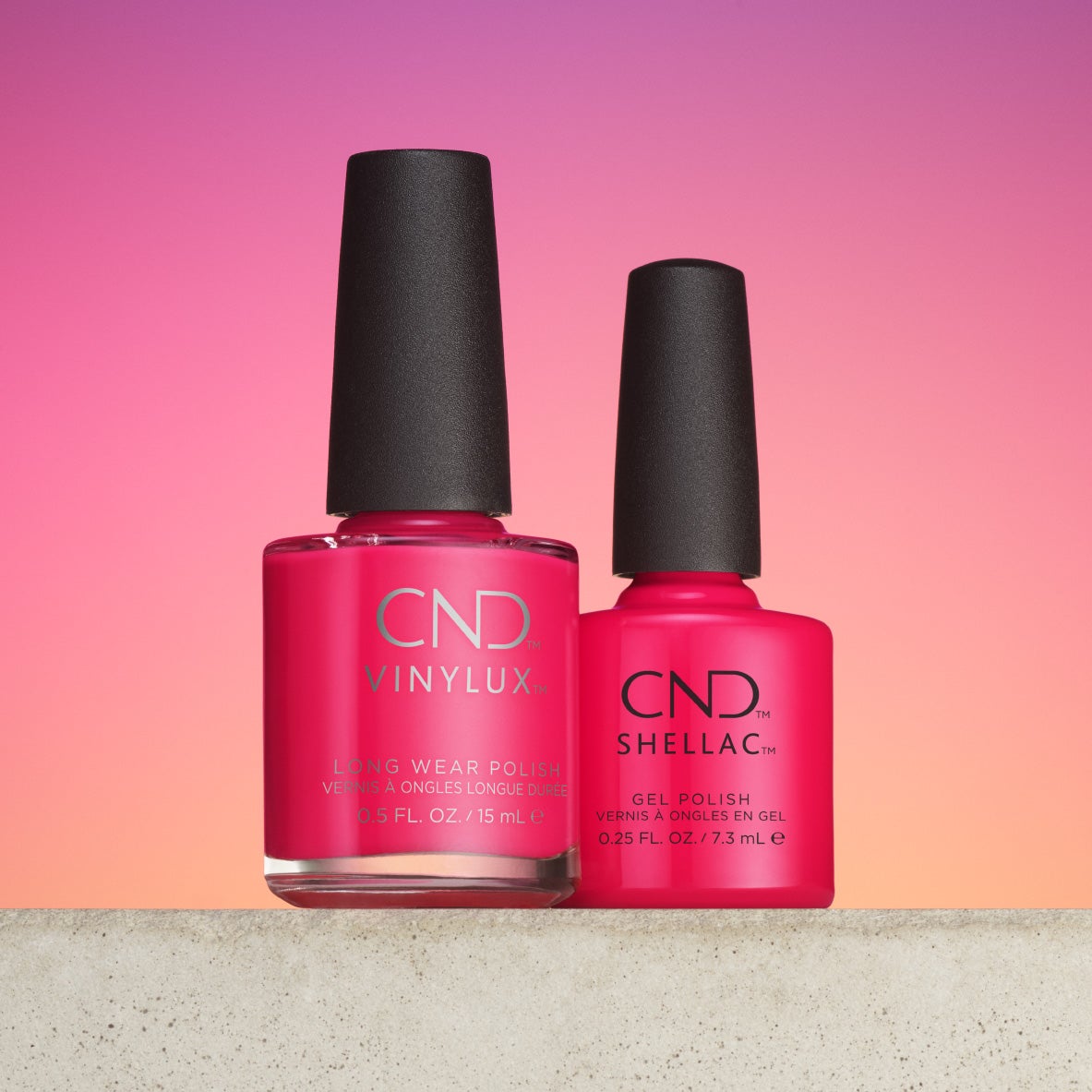 CND - Shellac & Vinylux Combo - Sangria at Sunset - Gel & Lacquer Polish - Nail Polish at Beyond Polish