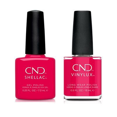 CND - Shellac & Vinylux Combo - Sangria at Sunset - Gel & Lacquer Polish - Nail Polish at Beyond Polish