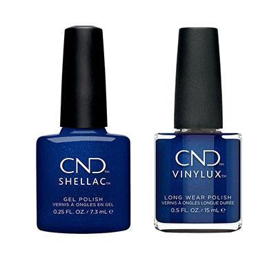 CND - Shellac & Vinylux Combo - Sassy Sapphire - Gel & Lacquer Polish - Nail Polish at Beyond Polish