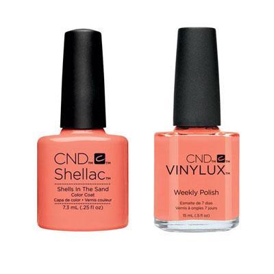 CND - Shellac & Vinylux Combo - Shells In The Sand - Gel & Lacquer Polish - Nail Polish at Beyond Polish
