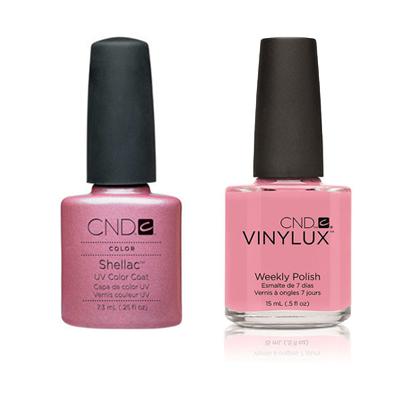 CND - Shellac & Vinylux Combo - Strawberry Smoothie - Gel & Lacquer Polish - Nail Polish at Beyond Polish