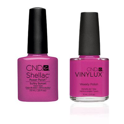 CND - Shellac & Vinylux Combo - Sultry Sunset - Gel & Lacquer Polish - Nail Polish at Beyond Polish