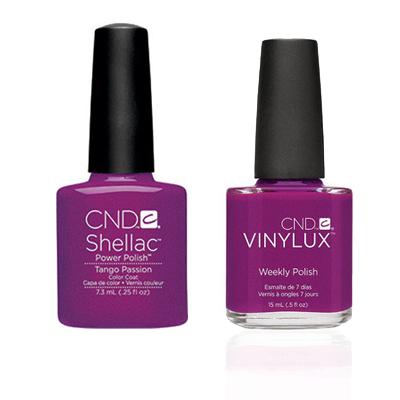 CND - Shellac & Vinylux Combo - Tango Passion - Gel & Lacquer Polish - Nail Polish at Beyond Polish